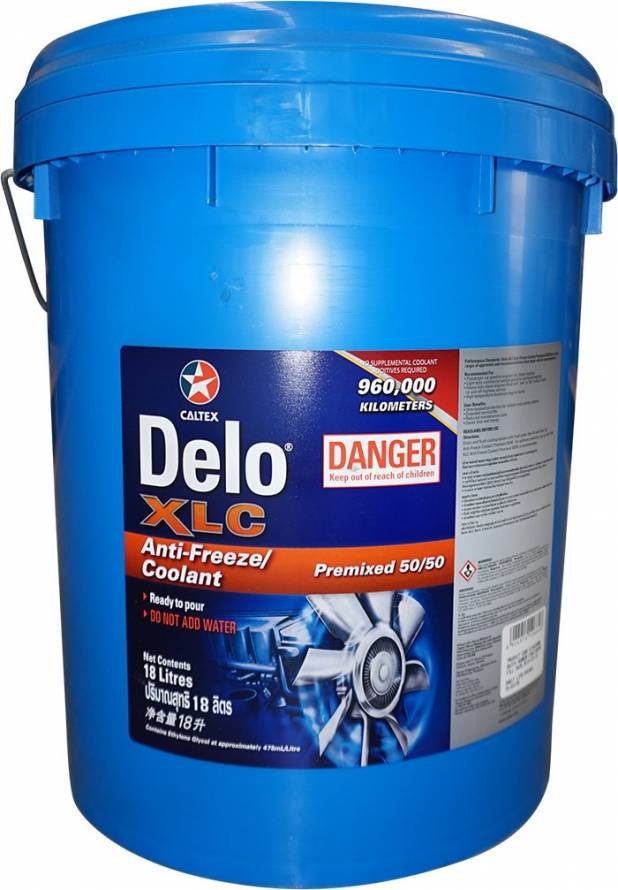 Delo XLC Premixed 50/50  18L