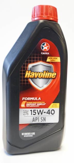 Havoline Formula SN 15W-40 1L