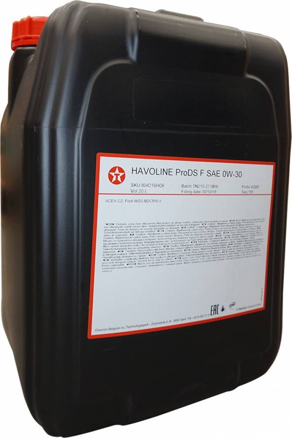 DO NOT USE Havoline ProDS F 0W-30 20L -