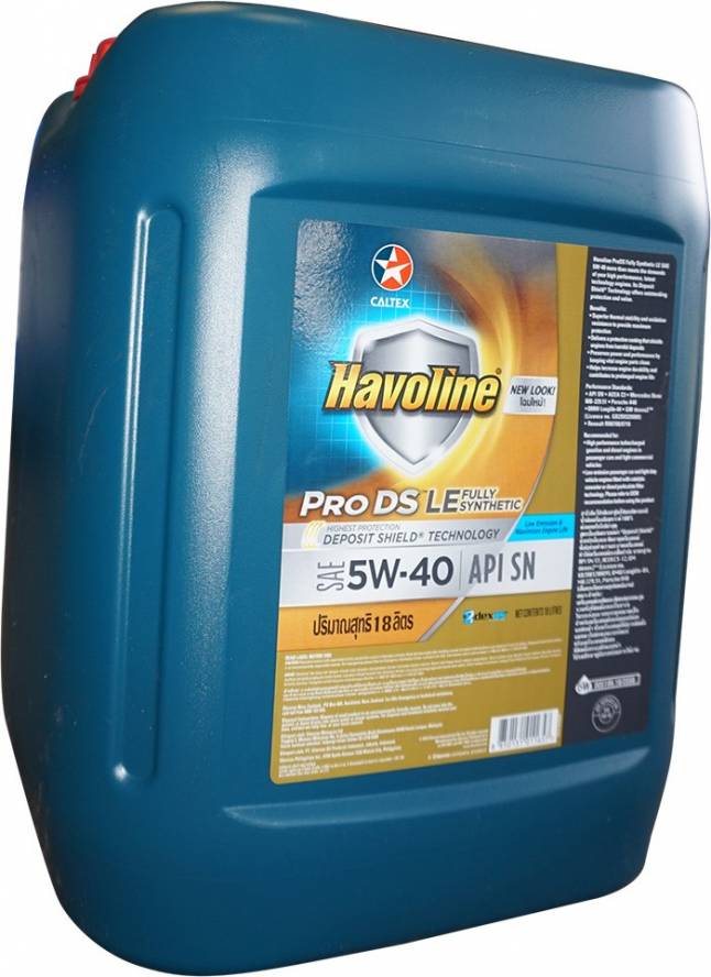 Havoline ProDS Full Syn LE 5W-40 18 L