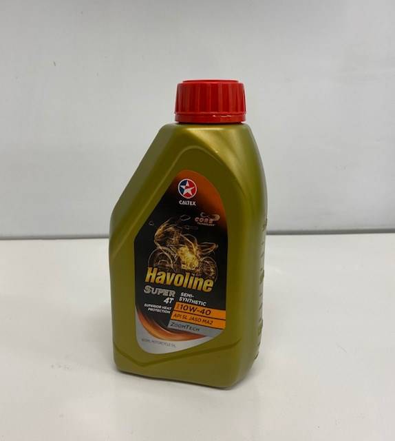 Havoline Semi Synthetic 10w-40 M/Bike Oil 800ml (Super 4T)